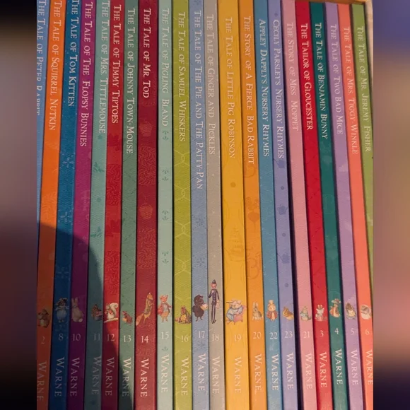 Peter Rabbit Library by Beatrix Potter Missing Book 9 - Picture 2 of 3